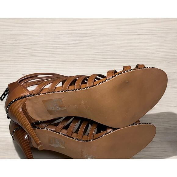 Coach Brown Strappy Heels - Picture 4 of 6